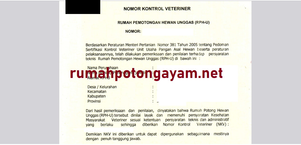 sertifikat NKV